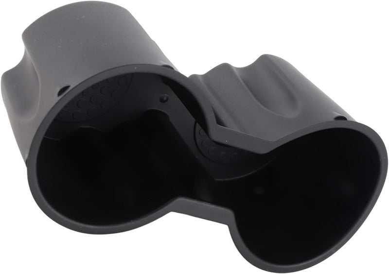 Cup Holder Expander, Cup Holder Car Expander Car Rubber Black Center Console Tray for New Energy Vehicles - Image 1