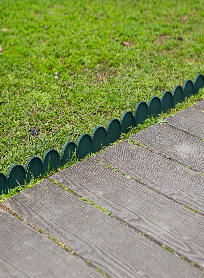 إيفيلاين حواف حديقة إيفلين بتصميم نصف دائري مقوس - 15 قطعة من ألواح تزيين الحدائق والمساحات الخضراء - 20 قدمًا. مجموعة من عناصر ألواح تزيين الحدائق والمساحات الخضراء - Image 4