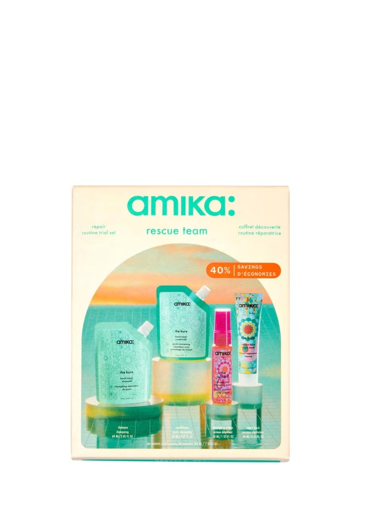 amika Rescue Team Hair Routine Trial Set - Image 2