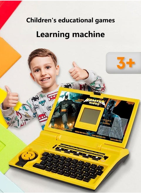 Batman Children's Interactive English Learning Laptop Educational Toy with LED Display