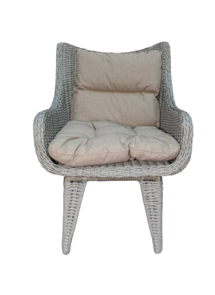 Swin Furniture Swin Rattan Chair with Round Coffee Table  - Image 2