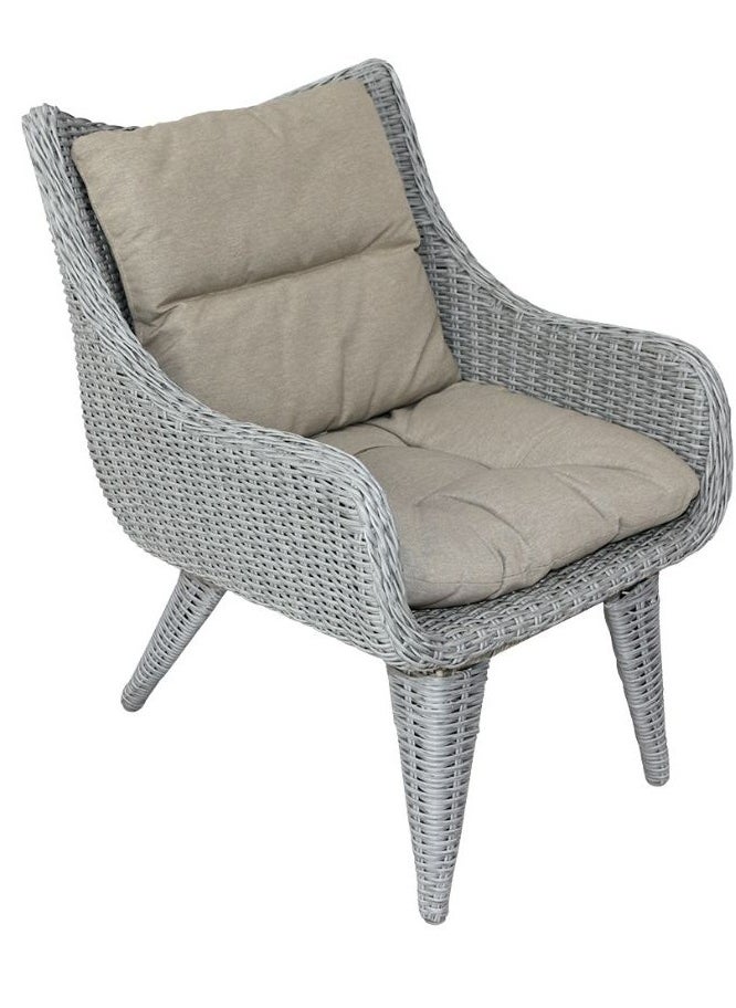 Swin Furniture Swin Rattan Chair with Round Coffee Table  - Image 3