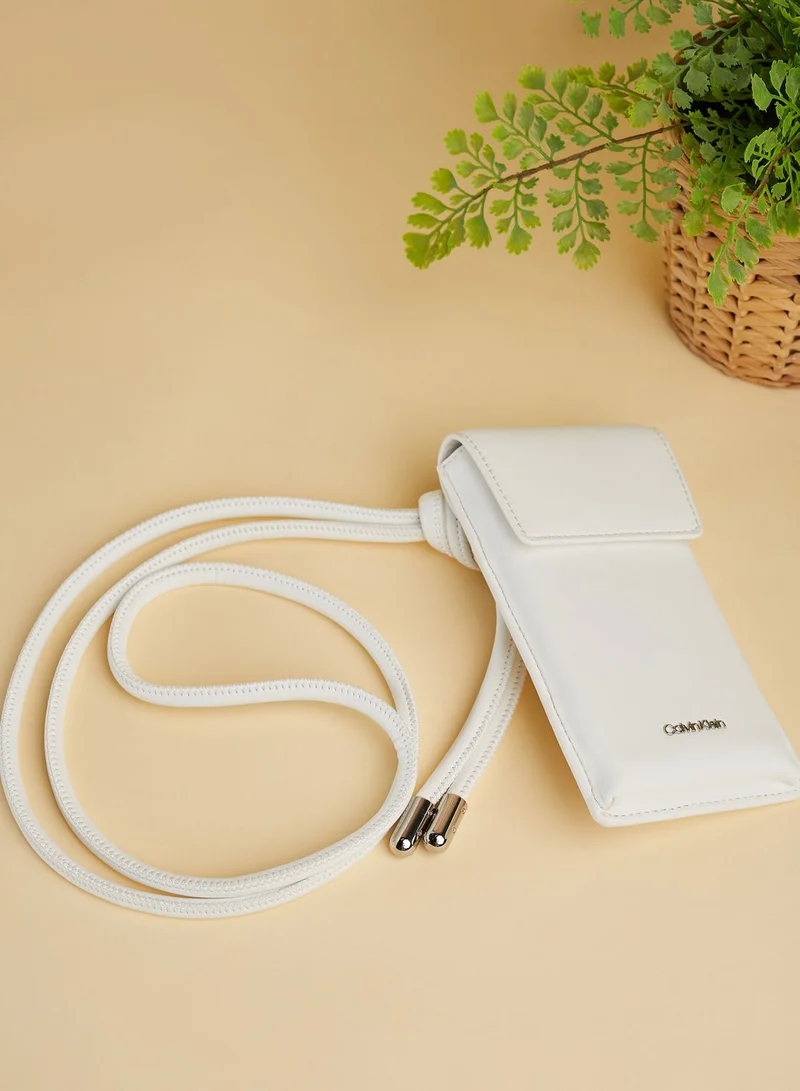 CALVIN KLEIN Roped Phone Holder Pouch