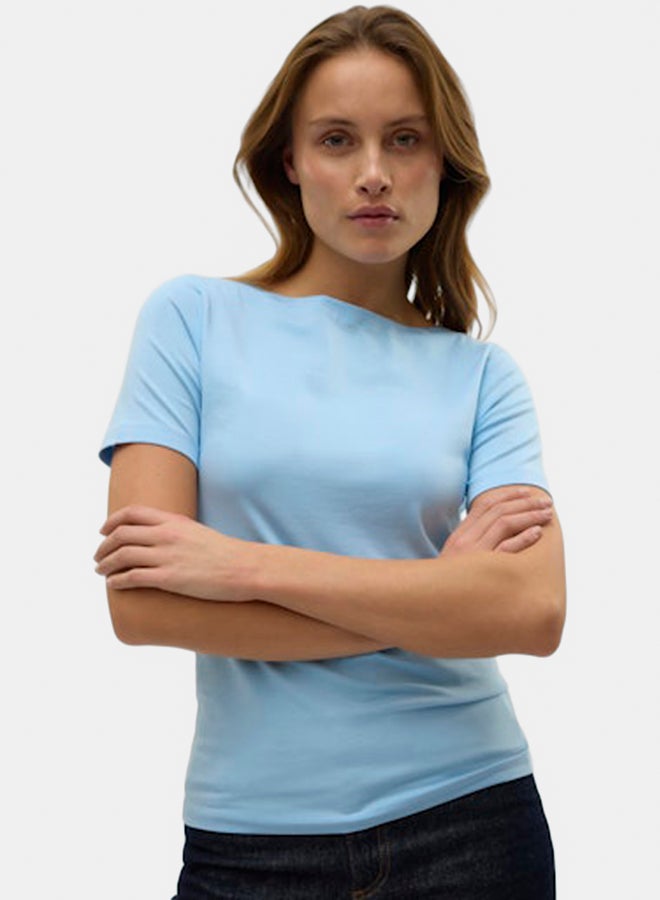 VERO MODA VERO MODA Womens Panda Modal Shortsleeve Top  - Image 3