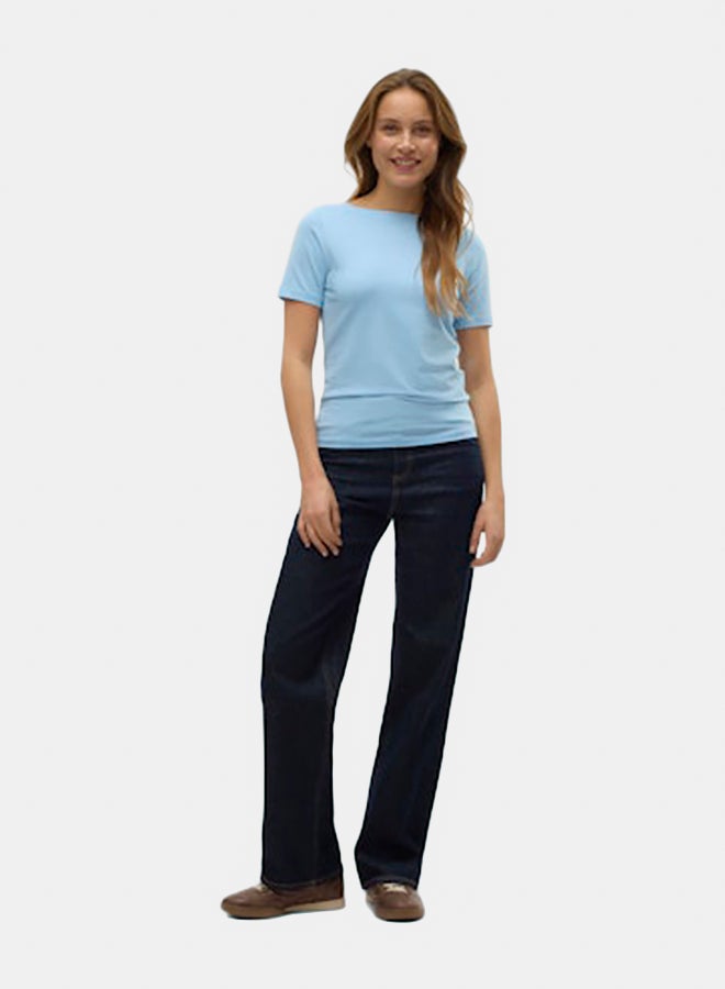 VERO MODA VERO MODA Womens Panda Modal Shortsleeve Top  - Image 1
