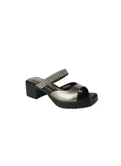 Michelle Morgan Michelle Morgan Ladies Block Heel 2307-2 Anthrazit  - Image 1