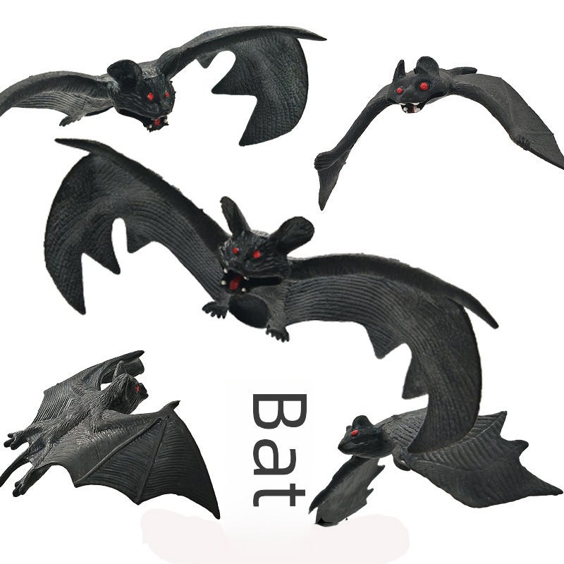 Life-Size Rubber Bat Toy - Realistic Prank Bat for Teens - Image 2