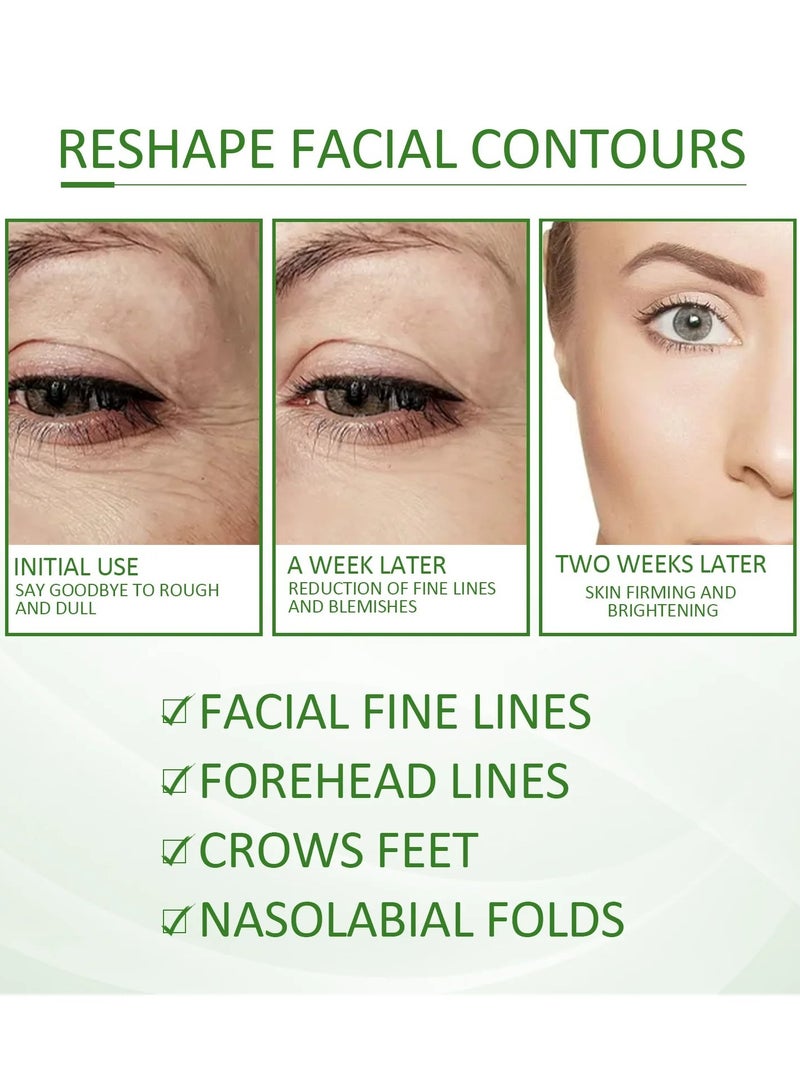 EELHOE Anti Wrinkle Face Serum, Facial Care Makeup Chlorophyll Serum, Moisturizing Tightening Anti Aging Essence For Skin Firming Tightening, And Reducing Wrinkles - Image 4