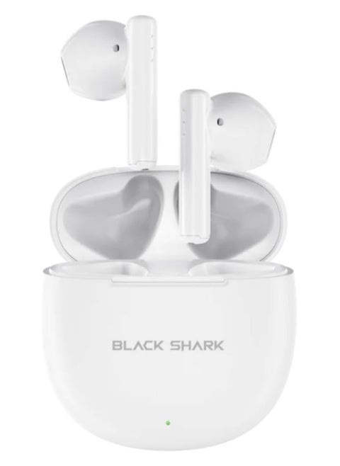 Excelent Bluetooth Wireless Earphone With Bluetooth 5.3 Connectivity, Gaming Mode, Active Noise Cancellation and 40 Hours Battery Life T9 -White