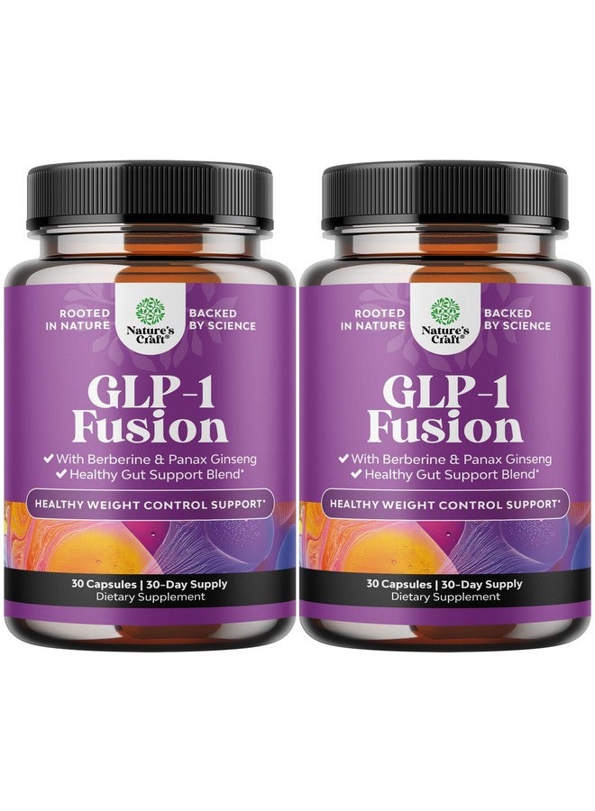 Natures Craft GLP-1 Berberine Supplement - One a Day Healthy Gut Berberine Complex with Panax Ginseng Turmeric Curcumin & Cayenne Pepper for Metabolic Balance - Gluten Free Vegan and Non-GMO (2 Month Supply) - Image 1