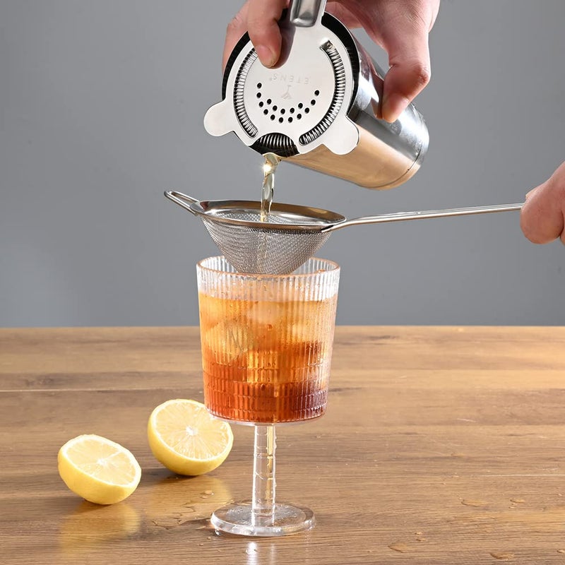 Etens Mixology Bartender Kit Bar Tool Set | Cocktail Making Kit Boston Shaker Set with Stand | Mixed Drink Mixing Professional Martini Shaking Tins Bartending | Home Barware Accessories Equipment - Image 5