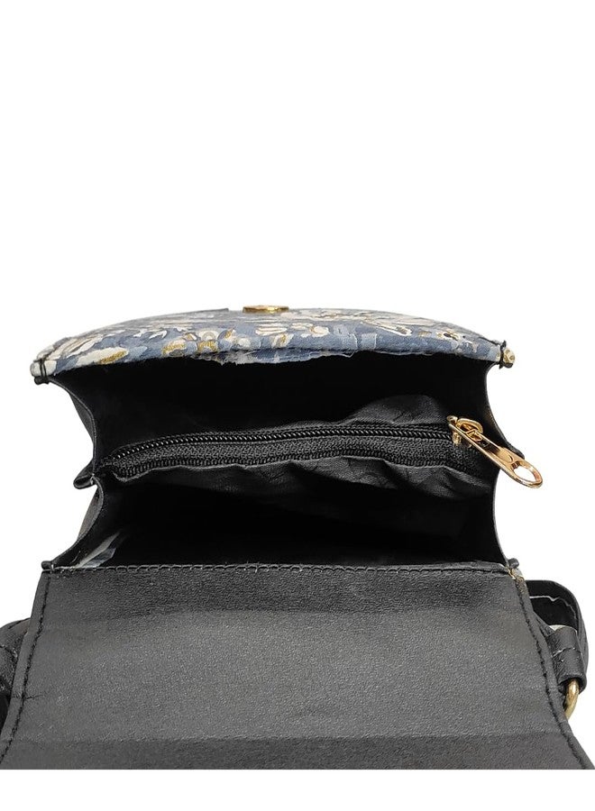 Taarmi Floral design Cross body sling Bag for Casual and Ethnic use - Image 4