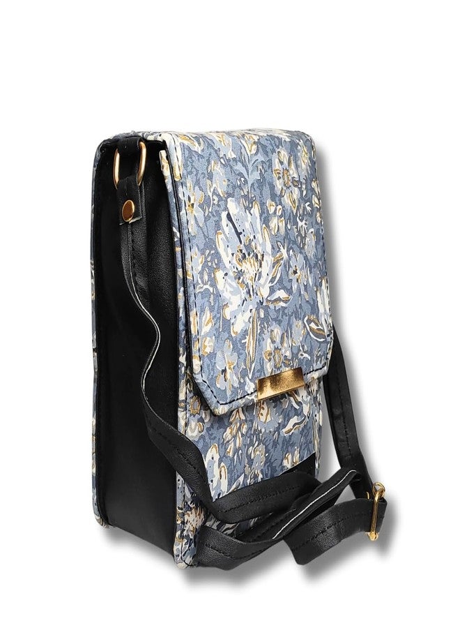 Taarmi Floral design Cross body sling Bag for Casual and Ethnic use - Image 1