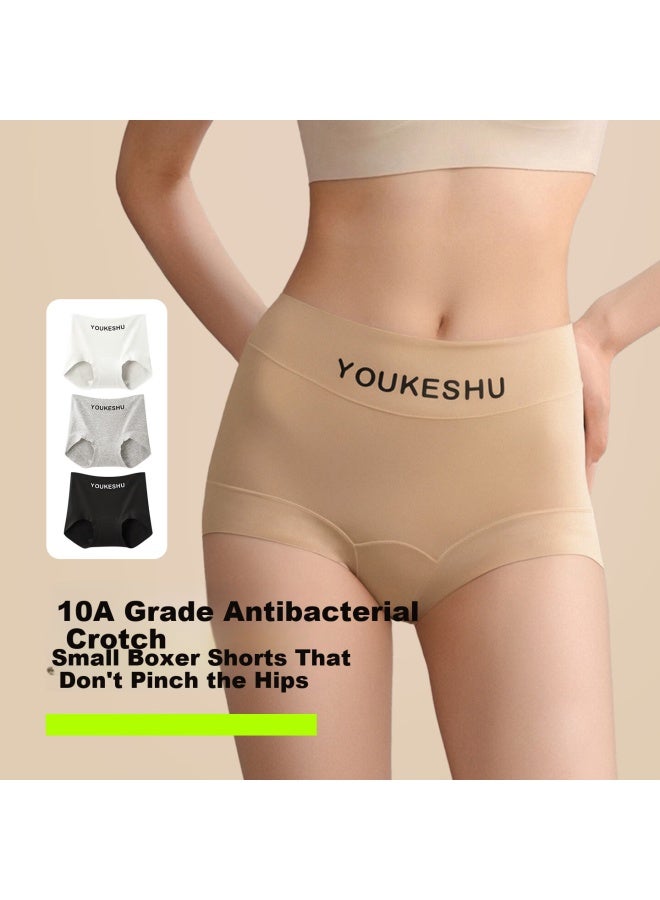 Youkeshu Mulberry Silk Women's Underwear Autumn Winter 10a Antibacterial Pure Cotton Comfortable Breathable No Pinch Safety Pants - Image 3