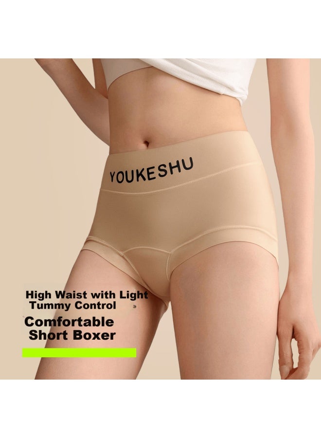 Youkeshu Mulberry Silk Women's Underwear Autumn Winter 10a Antibacterial Pure Cotton Comfortable Breathable No Pinch Safety Pants - Image 2