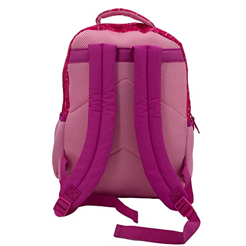 Barbie & Friends Cosplay Backpack, Girls Bookbag with Adjustable Shoulder Straps & Padded Back, 16” School Bag w/3D Skirt and Metallic Fabric Tiara. - Image 5