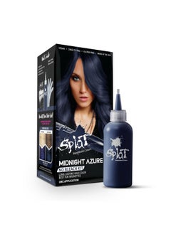 SPLAT Splat Midnight Azure Semi-Permanent Blue Hair Color Kit No Bleach, Vegan, Cruelty Free  - Image 1