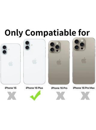 iPhone 16 Plus Magnetic Case Compatible with Wireless Charging Ultra Slim Clear iPhone 16 Plus Cover Anti Scratch Shockproof Protective Case Cover for iPhone 16 Plus 6.7 inch - view 2