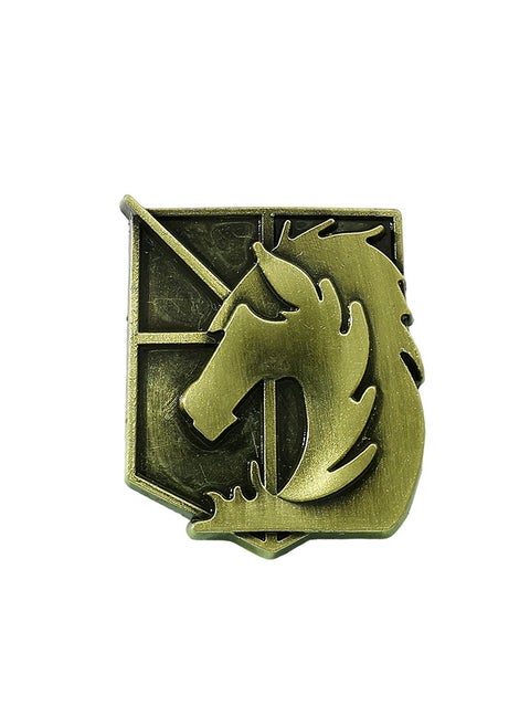 Attack on Titan brooch pin