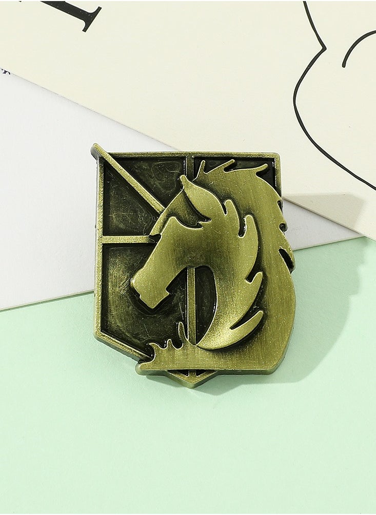 Generic - Attack on Titan brooch pin - Image 1