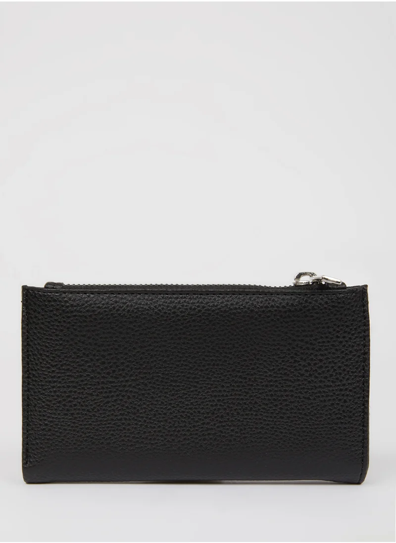 DeFacto Zippered Faux Leather Wallet