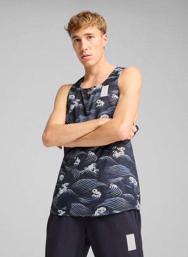 PUMA Saysky All Over Printed Vest - Image 1