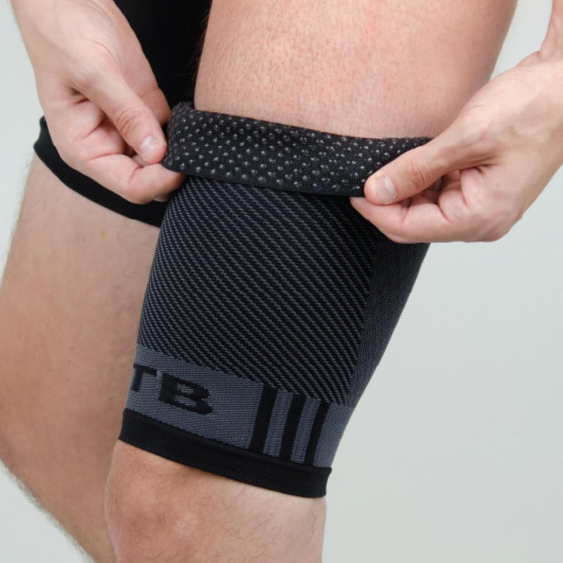 OS1st QS4 Compression Quad/Hamstring Sleeve with Iliotibial Band Brace for ITBS, hamstring pulls and weak quads and thighs - Image 5