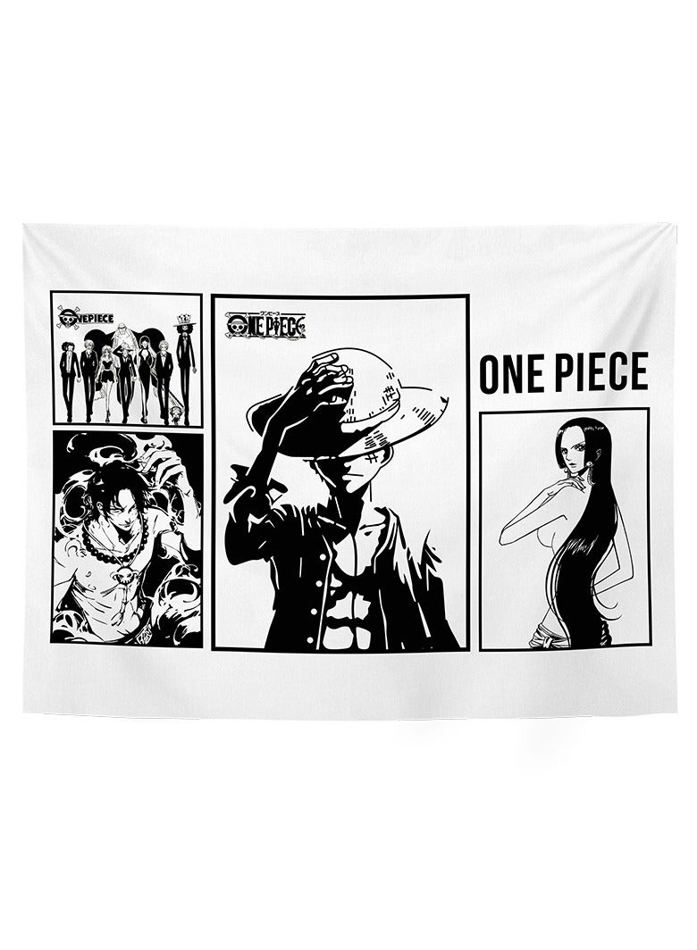EBMINI One Piece Luffy Anime Background Cloth 