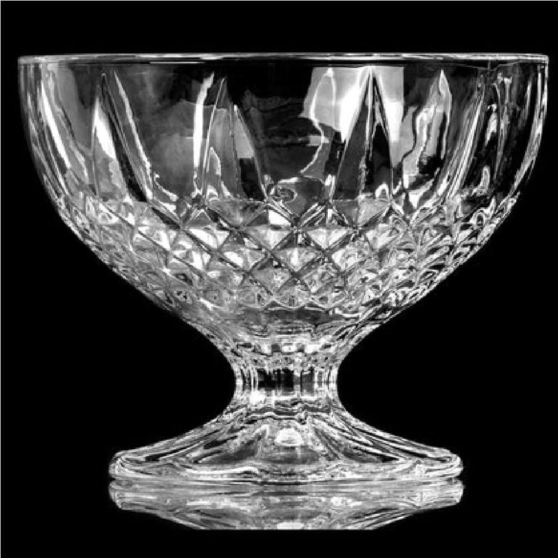 BIG CART European Flower Shape LeadFree and BPAFree Ice Cream Glass Dessert Bowls Serving Bowls Cup 150ml Set of 6 Pcs - Image 1