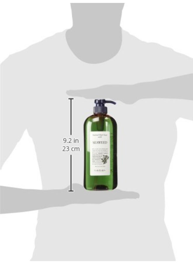 Lebel cosmetics | Shampoo | Natural Hair Soap with Seaweed Shampoo 720ml (Japan Import) - Image 2