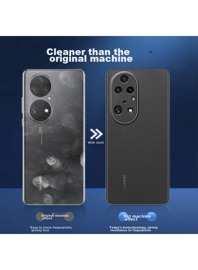 Holdzu Phone Case For Huawei P50 Pro, Huawei P50 Pro Protective Cover, Heat Dissipation Silicone Full Coverage Ultra-thin Frosted Case For Men And Women - Sea Blue - Image 4