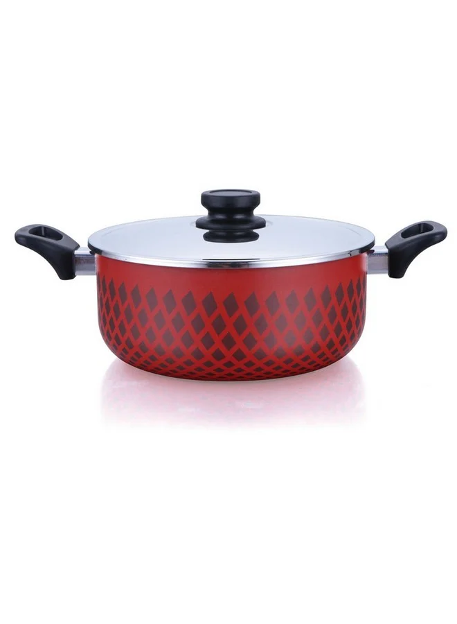 PARFAIT High Quality Non-Stick Casserole with Lid Multicolor 24 cm SPN-24