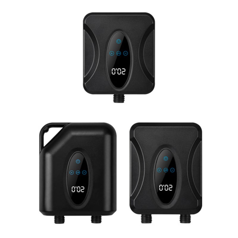 Portable Pump: 20PSI High Pressure Dual Mode With Digital Display, Automatic Stop, Compact Design, Multiple Nozzles - Quick Efficient Inflation Deflation For Outdoor Activities, Inflatable Items - Image 3