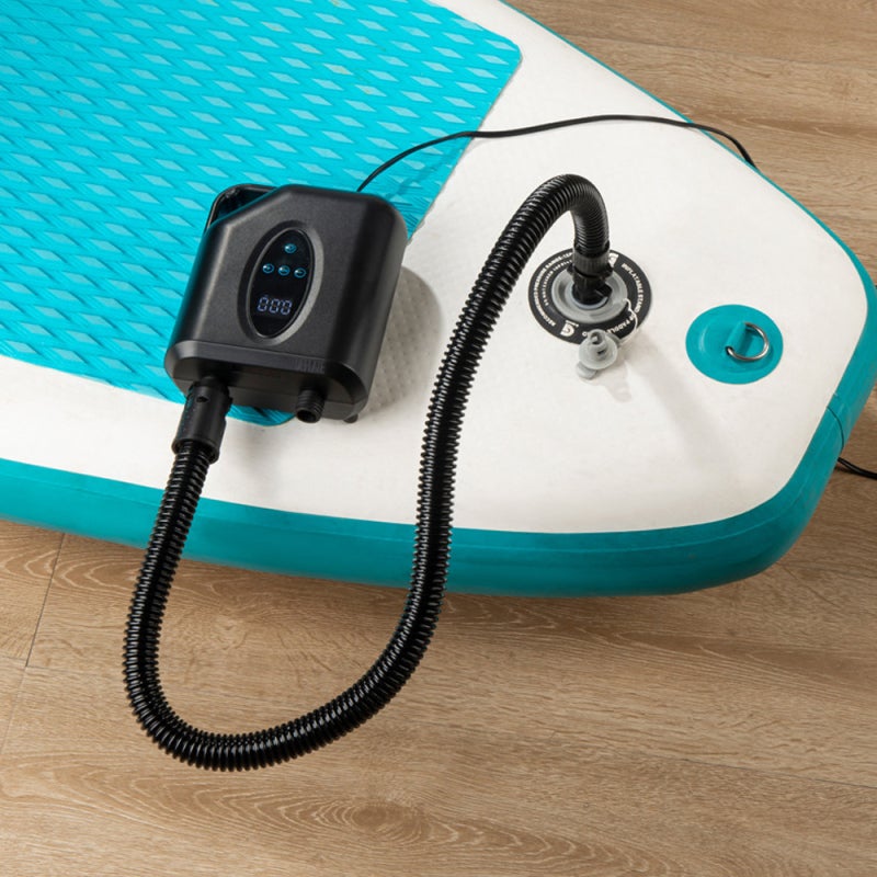 Portable Pump: 20PSI High Pressure Dual Mode With Digital Display, Automatic Stop, Compact Design, Multiple Nozzles - Quick Efficient Inflation Deflation For Outdoor Activities, Inflatable Items - Image 5