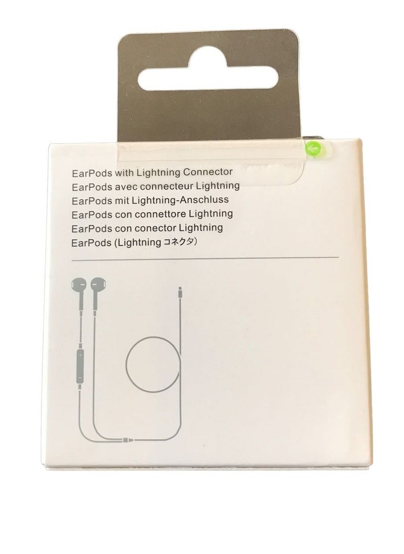 Generic Lightning Headphones For Apple iPhone 7/8/X White  - Image 4