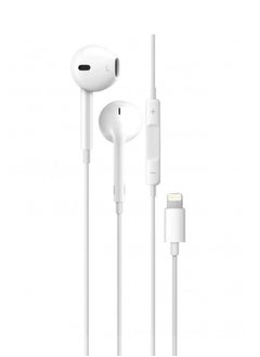 Generic Lightning Headphones For Apple iPhone 7/8/X White  - Image 3