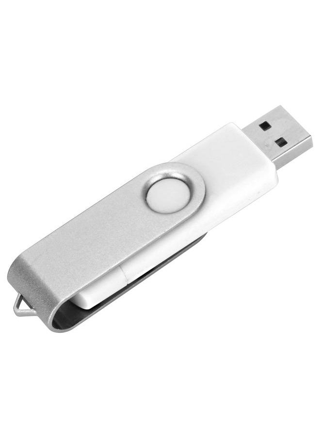 Thoraya CW10040 Candy USB Flash Drive MicroUSB+USB 2.0 Drive Memory Stick OTG Flash Drive U Disk White 32GB  - Image 4
