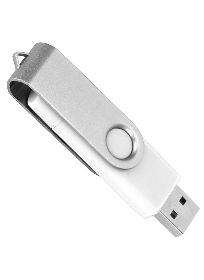 CW10040 Candy USB Flash Drive MicroUSB+USB 2.0 Drive Memory Stick OTG Flash Drive U Disk White 32GB