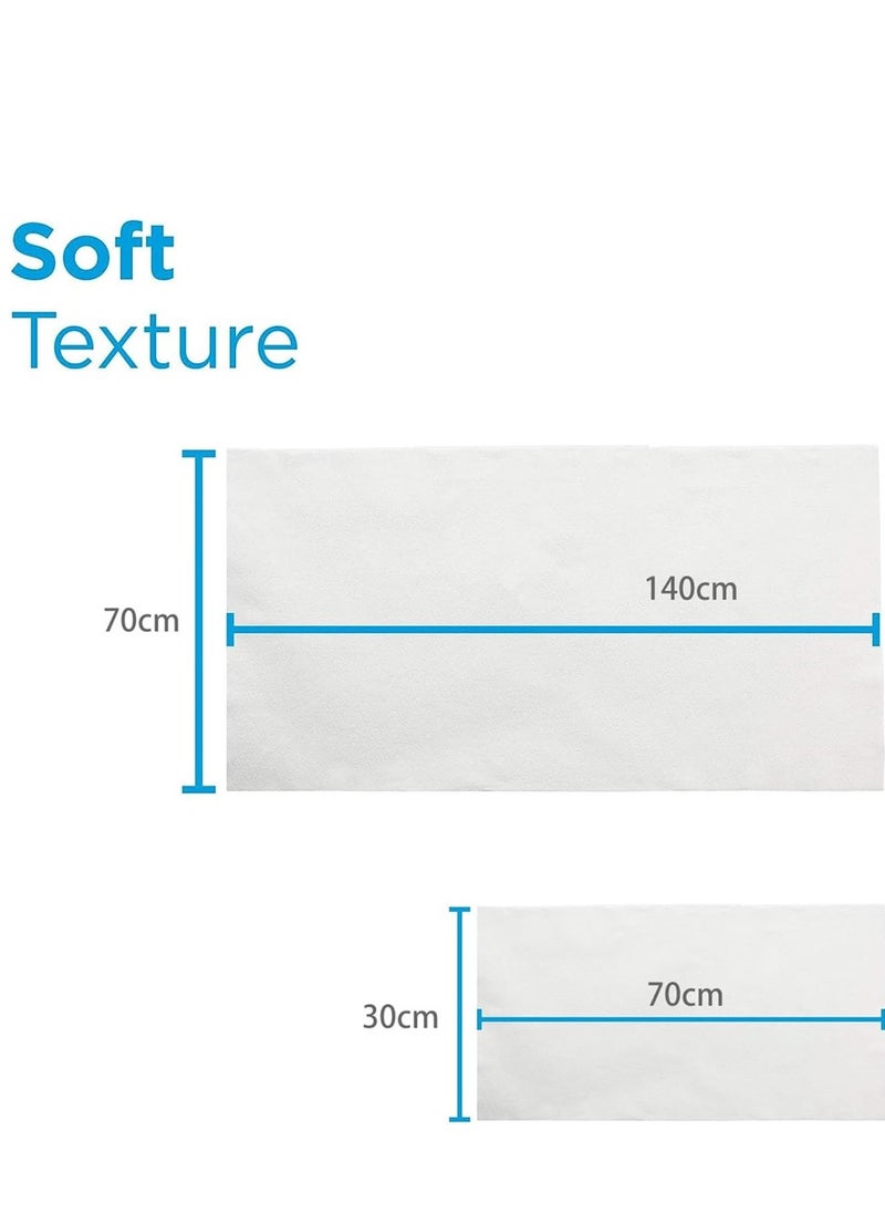 WHIKON Disposable Bath Towels Set, Absorbent Hair Towel Soft Portable Individual Packing Wash Towel for Travel, Hotel, Business Trip, SPA  - Image 2