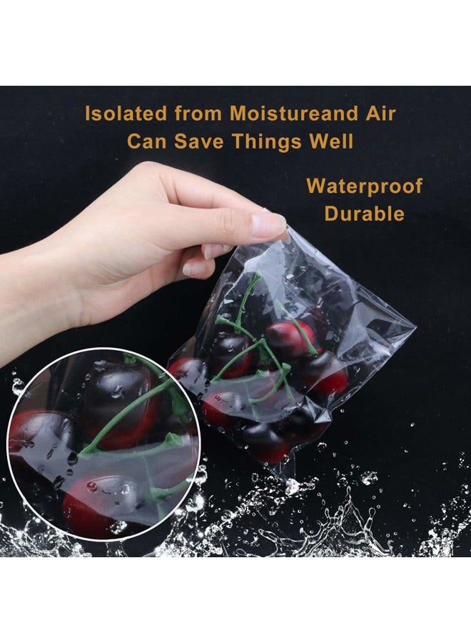 NEOACT 300 PCS 5"x7" Clear Resealable Cellophane Bags Good for Bakery, Candle, Soap, Cookie Poly Bags. - Image 5