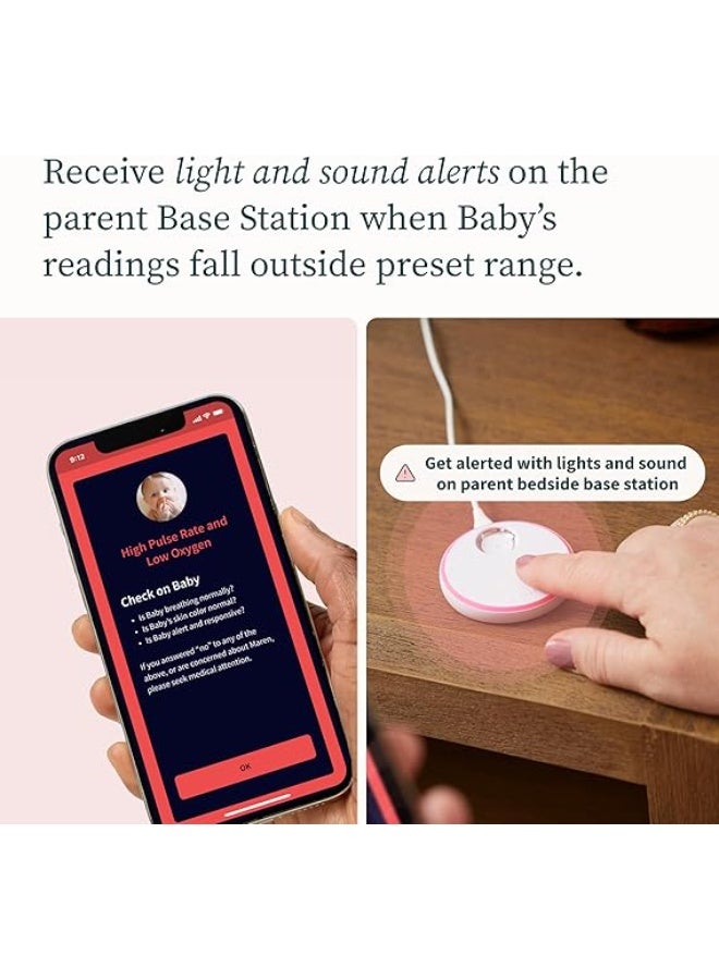 Owlet Dream Sock® - FDA-Cleared Smart Baby Monitor - Track Live Pulse (Heart) Rate, Oxygen in Infants - Receive Notifications - Image 5