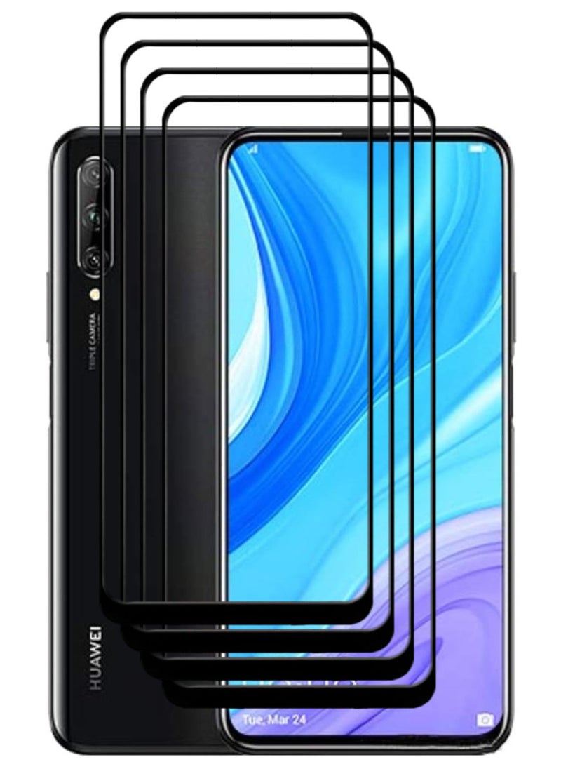 ACLIX 4 Pieces Antistatic ESD Dustproof Premium Quality High Definition Tempered Glass Screen Protector Designed For Huawei Y9s - Image 1