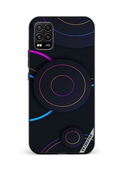 VR CREATIVE Protective Case Cover For Xiaomi Mi 10 Lite 5G Circles Dots Design Multicolour  - Image 1