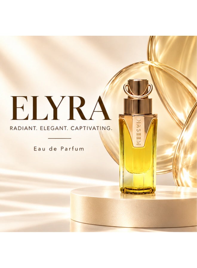 Naseem Elyra Yellow Edition Perfume Oil Attar for Men and Women - 15ml - Image 2