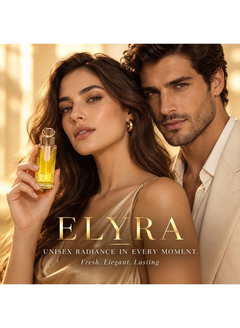 Naseem Elyra Yellow Edition Perfume Oil Attar for Men and Women - 15ml - Image 5