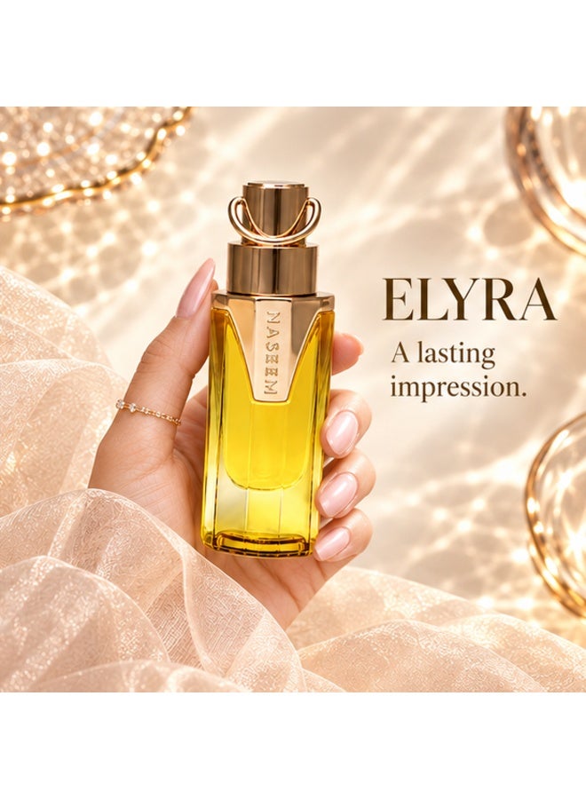 Naseem Elyra Yellow Edition Perfume Oil Attar for Men and Women - 15ml - Image 4