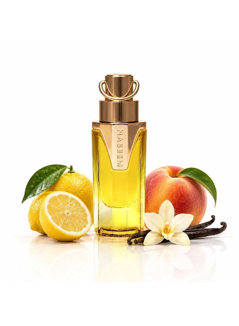 Naseem Elyra Yellow Edition Perfume Oil Attar for Men and Women - 15ml - Image 1