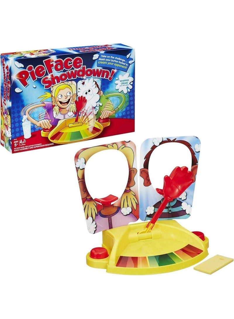 Pie Face Duel Game, Party Game Double Person Pie Cake To Face Family Game - Image 1
