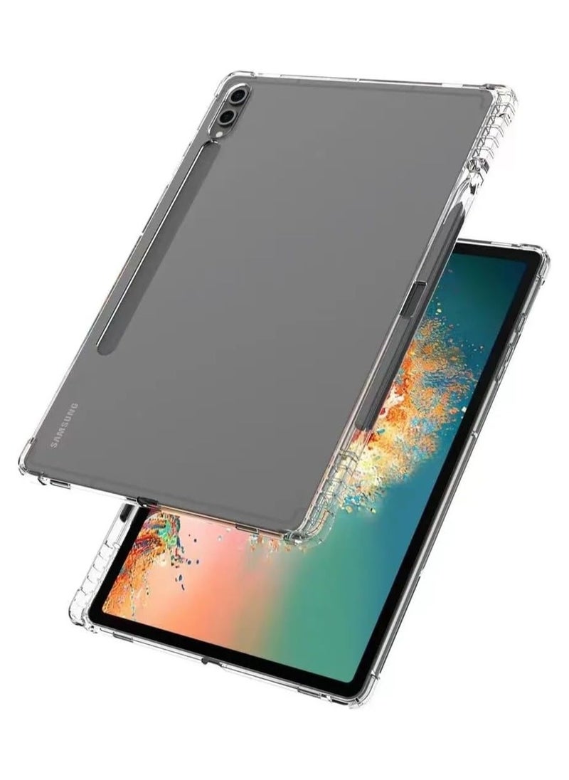 Generic Airbags Shockproof Protector Funda Compatible with Samsung Galaxy Tab S10 Plus/Tab S10+ 12.4 Case Pencil Holder Soft TPU Back Shell for Galaxy Tab S10 Plus  - Image 4