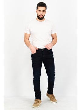DUCK AND COVER Men Slim Fit Plain Stretchable Jeans, Indigo Blue  - Image 4